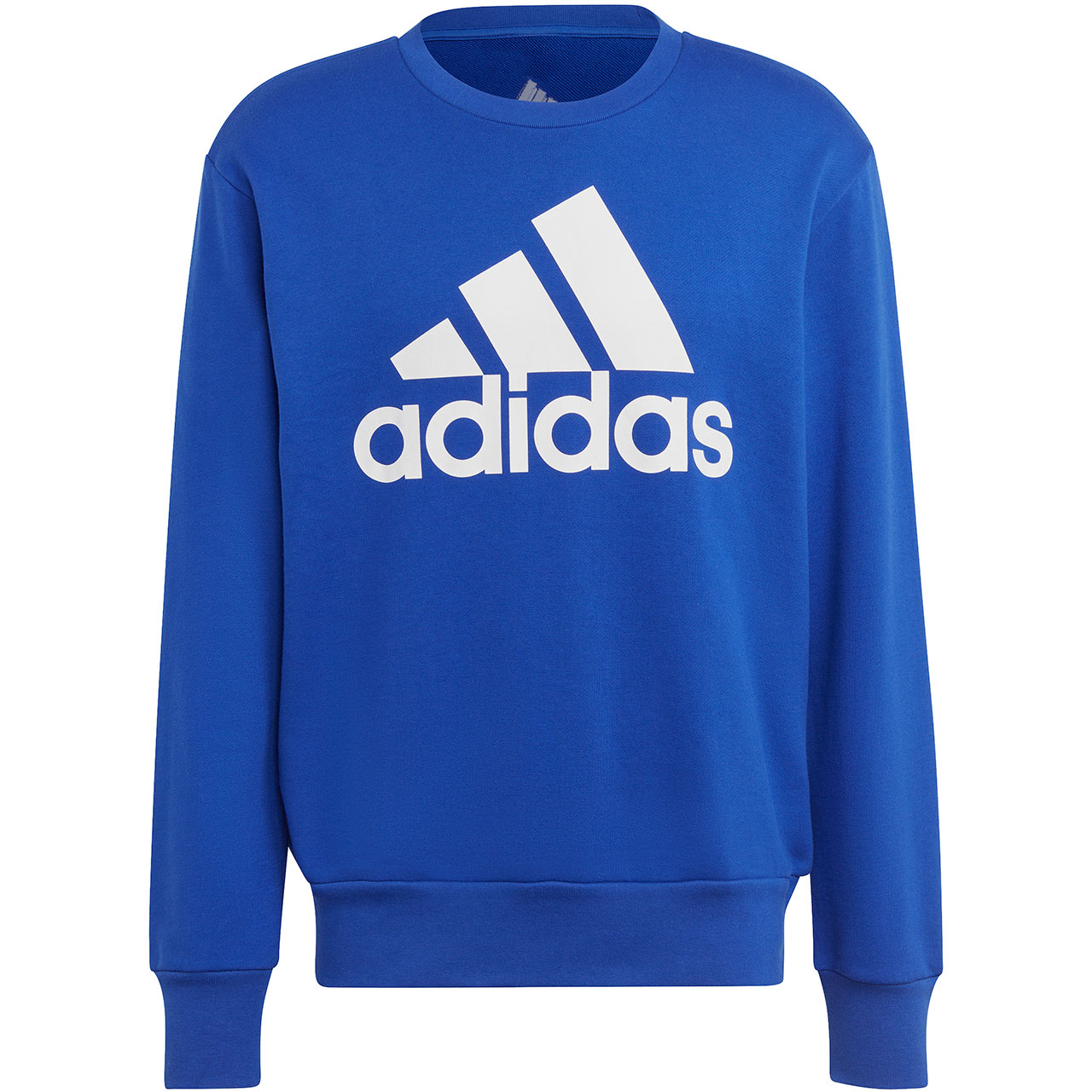 Bluza męska adidas Essentials French Terry Big Logo niebieska