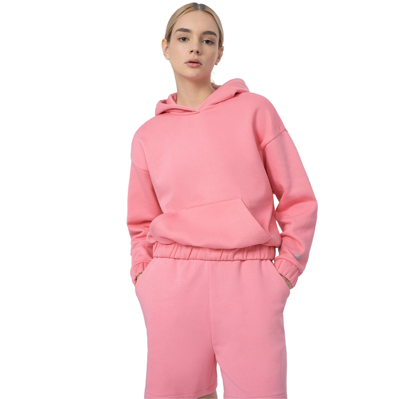 Bluza damska 4F różowa 4FSS23TSWSF255