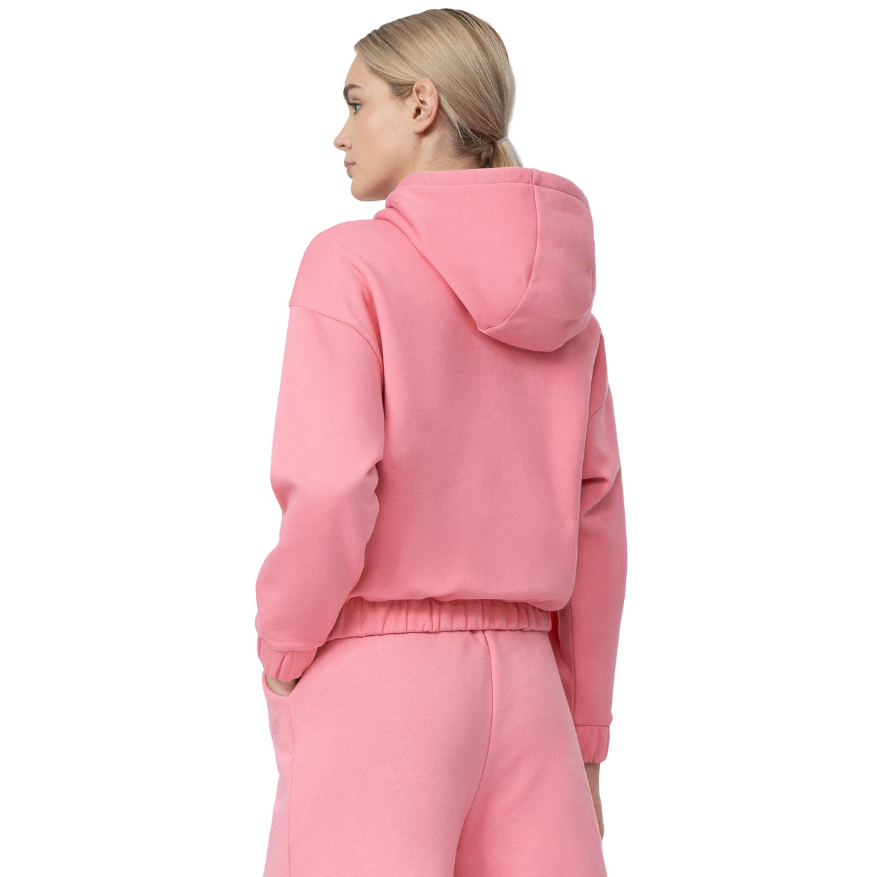 Bluza damska 4F różowa 4FSS23TSWSF255 – ujęcie 4