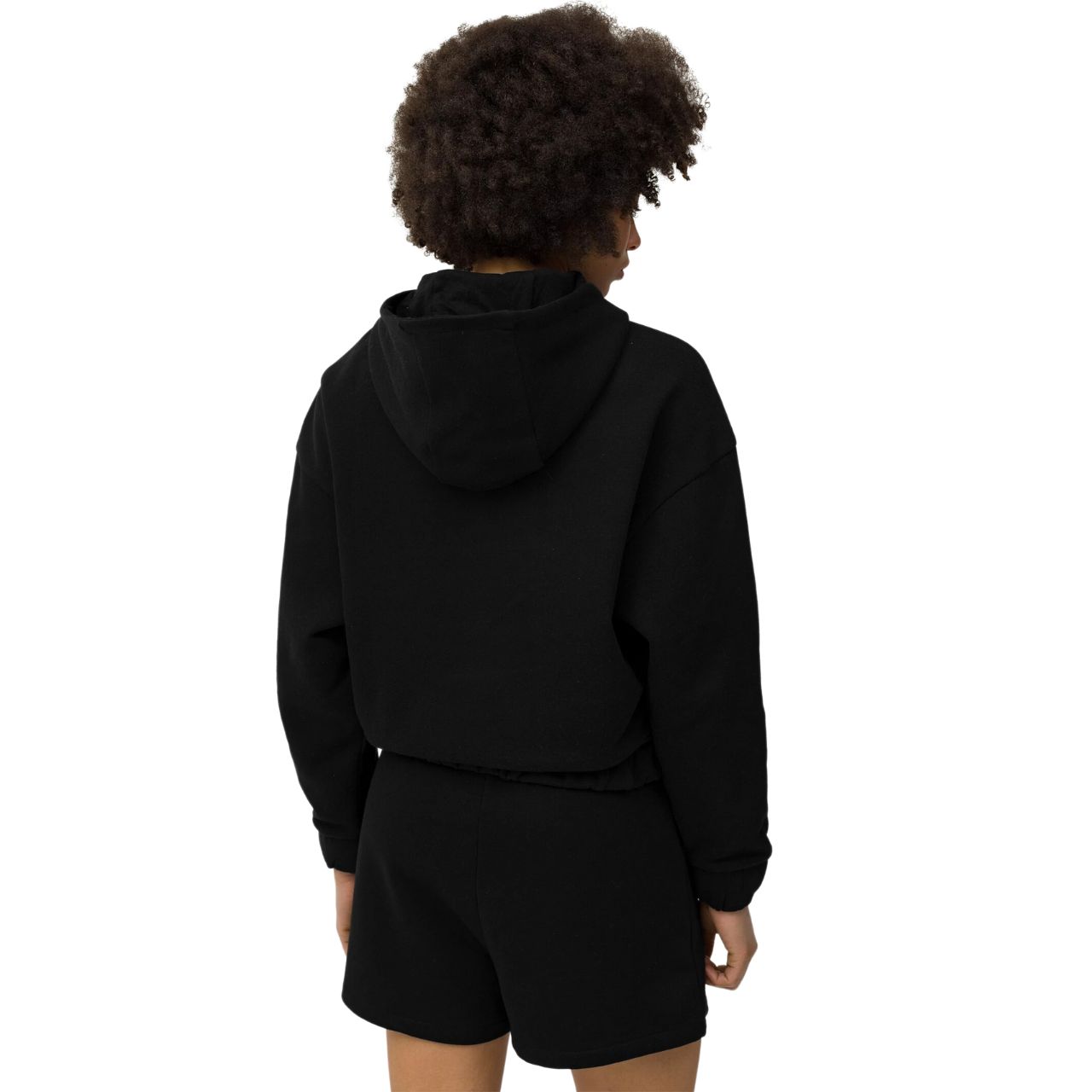 Bluza damska 4F F255 głęboka czerń 4FSS23TSWSF255 – ujęcie 5