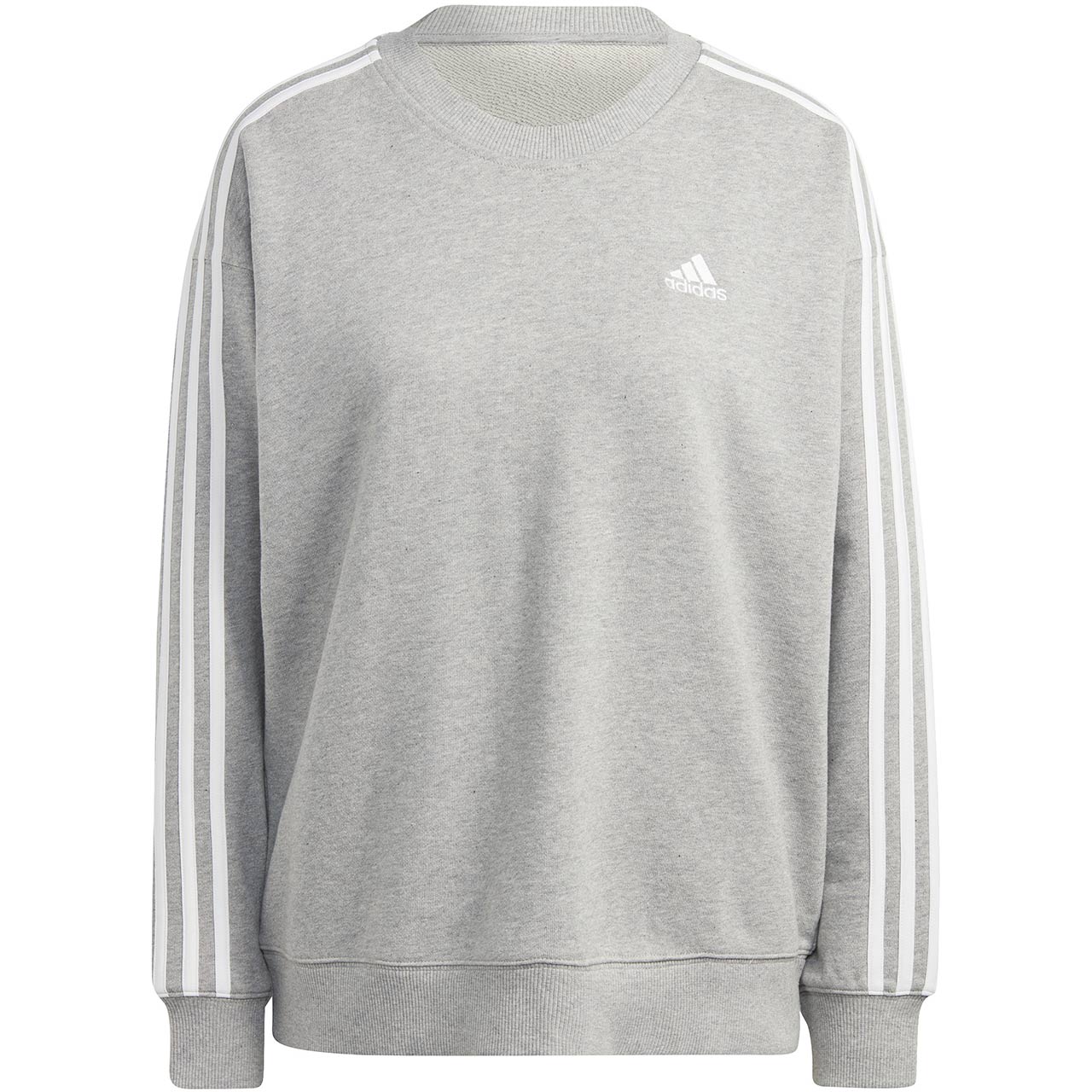 Bluza damska adidas Essentials 3-Stripes szara