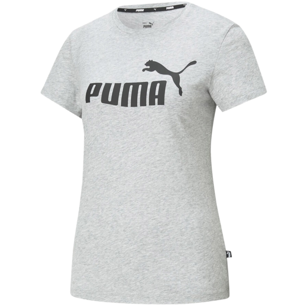 Koszulka damska Puma ESS Logo Tee szara