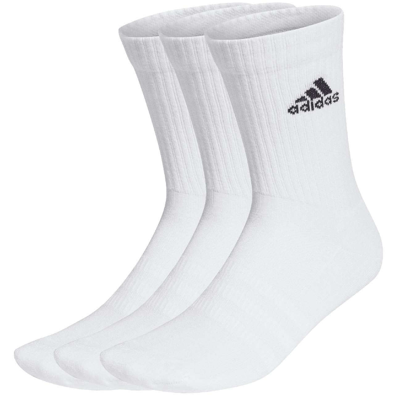 Skarpety adidas Cushioned Crew Socks 3P białe