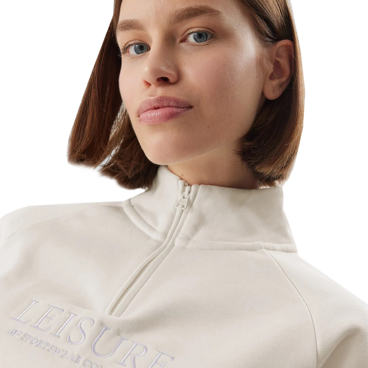 Bluza damska 4F F0718 beżowa 4FAW23TSWSF0718 – ujęcie 6