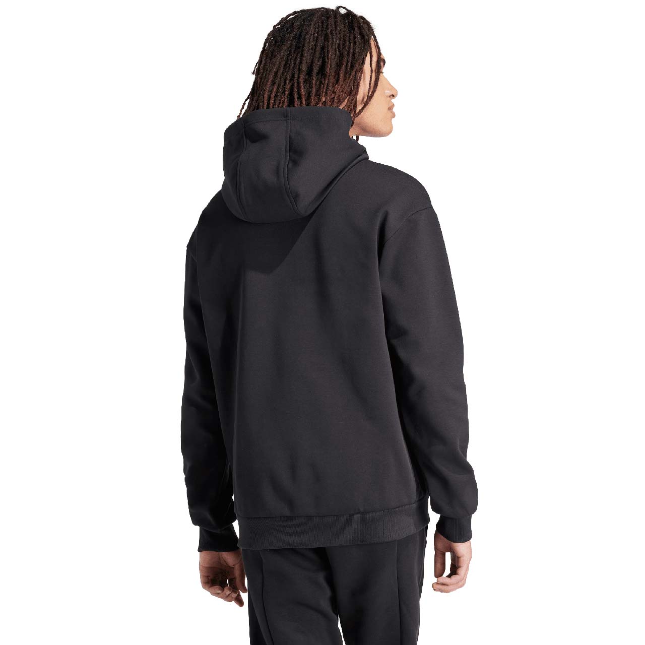 Bluza męska adidas FI BOS HD OLY czarna – ujęcie 2