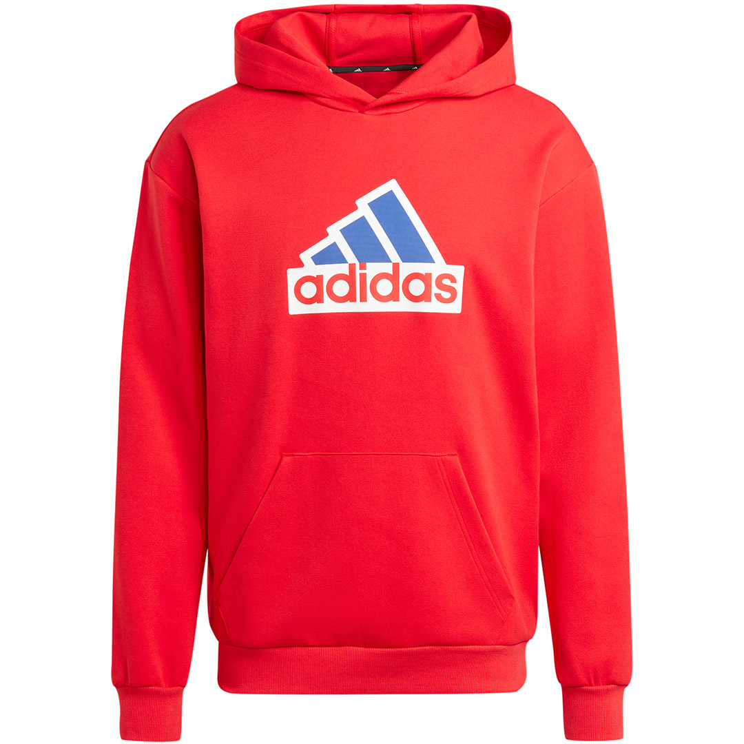 Bluza męska adidas FI BOS HD OLY czerwona