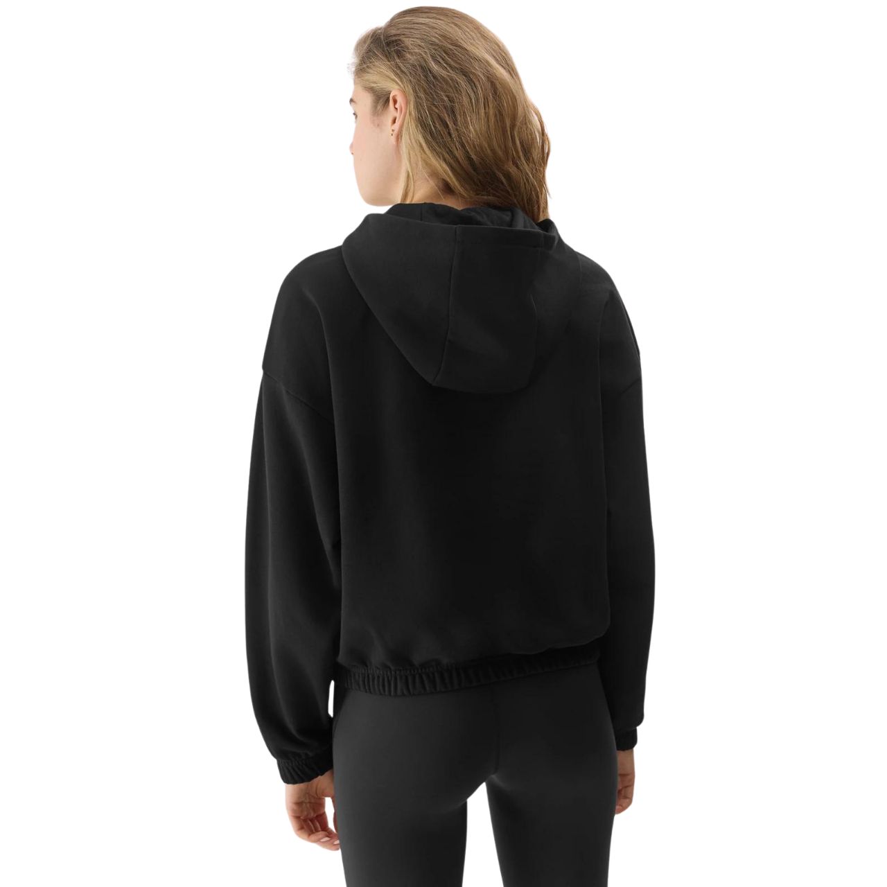 Bluza damska 4F F1057 głęboka czerń 4FWSS24TSWSF1057 – ujęcie 2