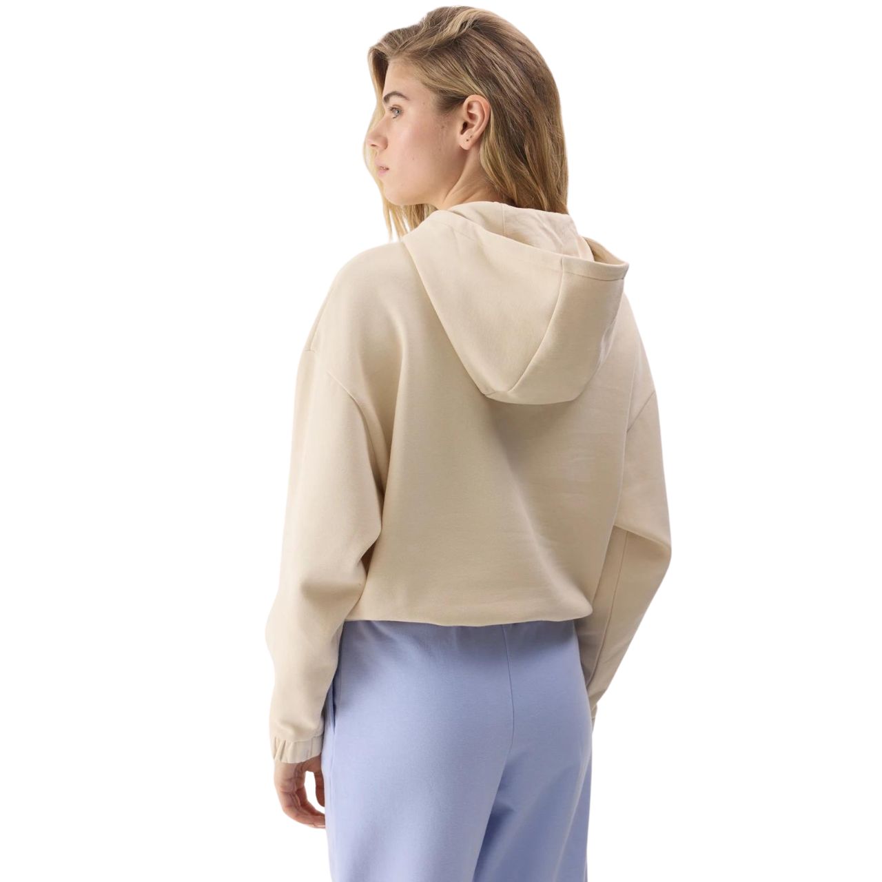 Bluza damska 4F F1057 beżowa 4FWSS24TSWSF1057 – ujęcie 2