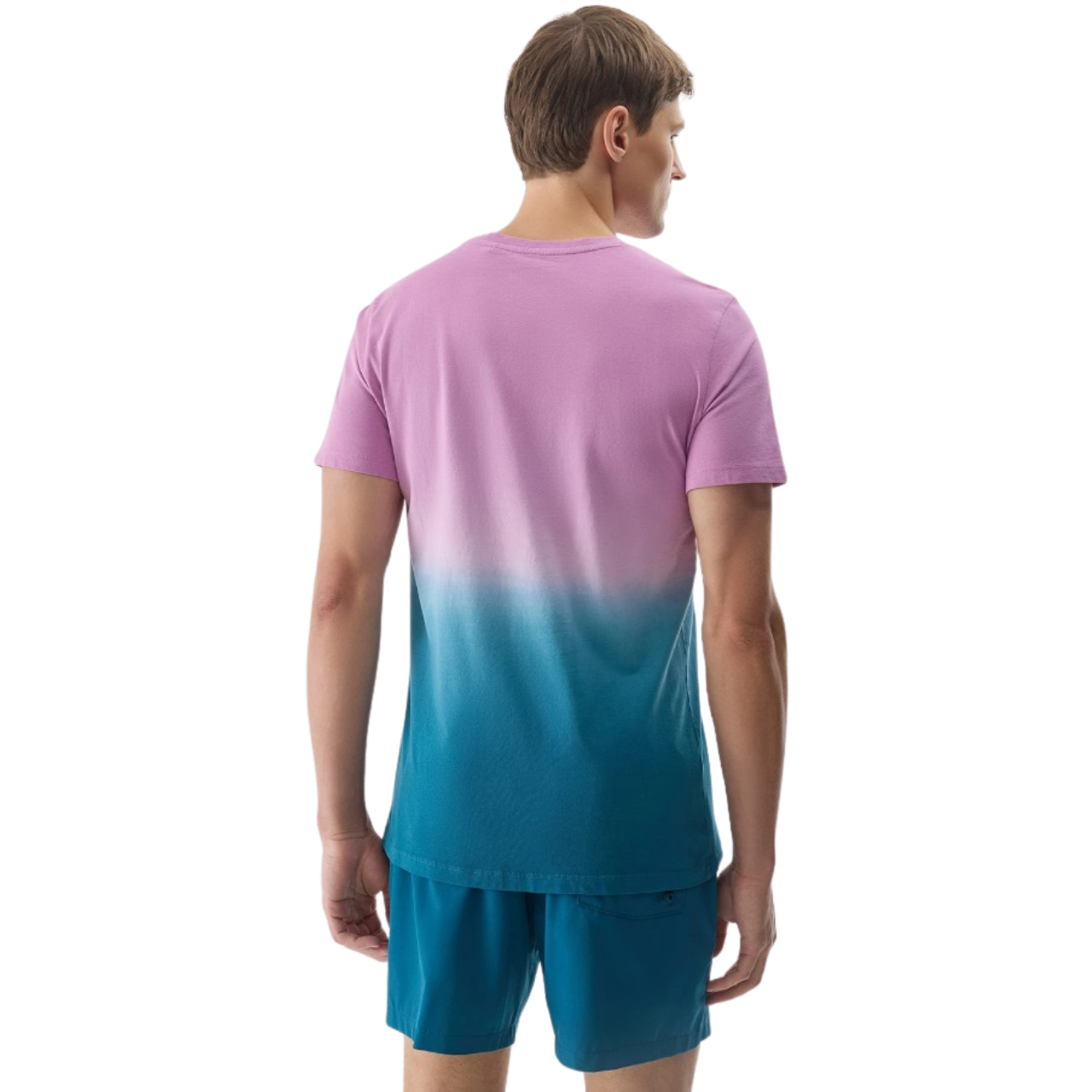 Koszulka męska 4F M1290 fioletowa – ujęcie 2