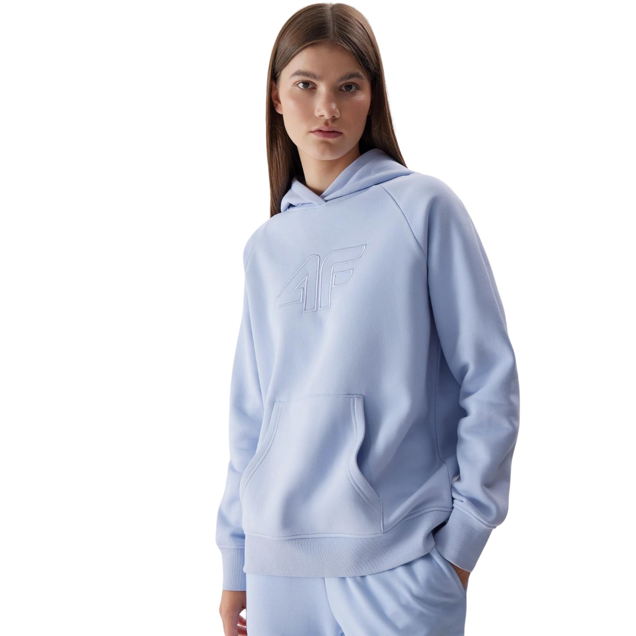 Bluza damska 4F F0765 jasny fiolet 4FAW23TSWSF0765