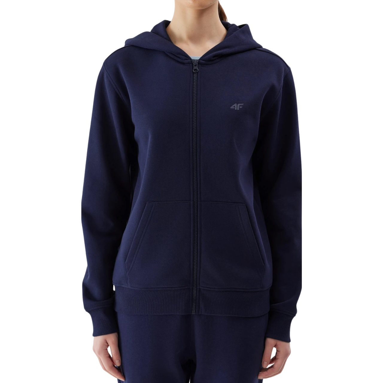 Bluza damska 4F F0956 granatowa 4FWSS24TSWSF0956 – ujęcie 6