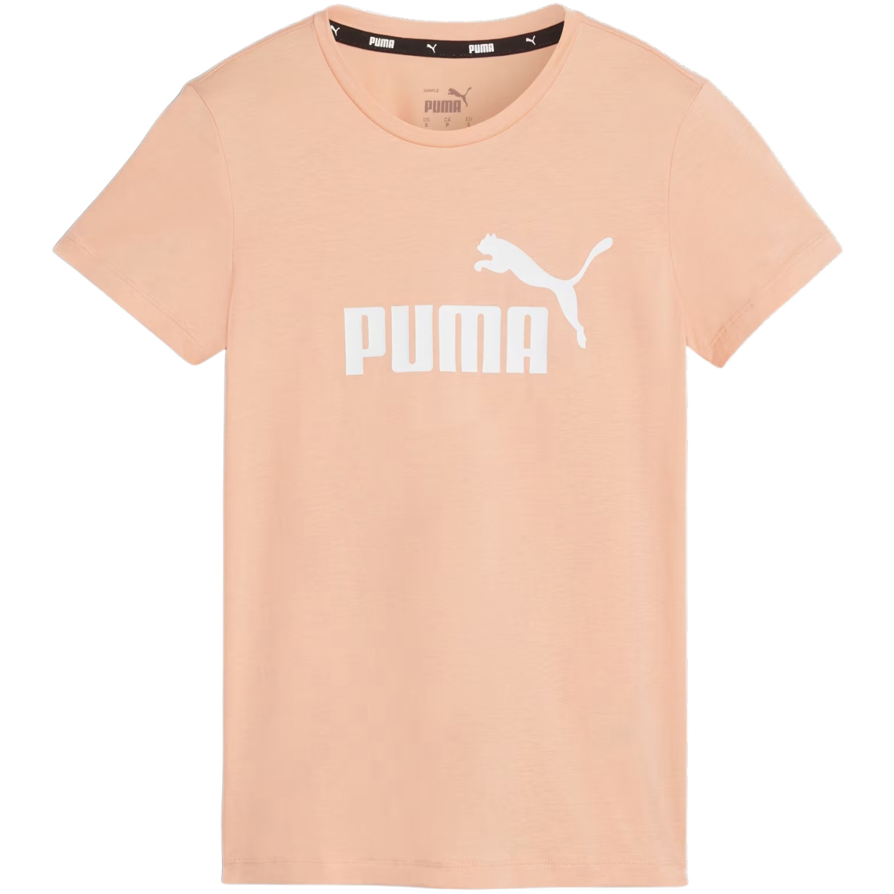 Koszulka damska Puma ESS Logo Tee pomarańczowa