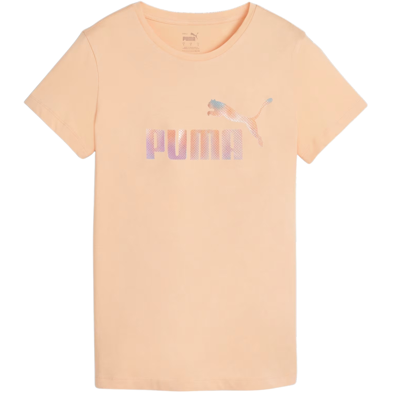 Koszulka damska Puma ESS+ Summer Daze Tee pomarańczowa