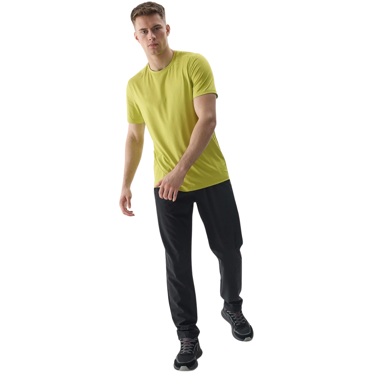 Koszulka męska 4F M598 soczysta zieleń – ujęcie 5