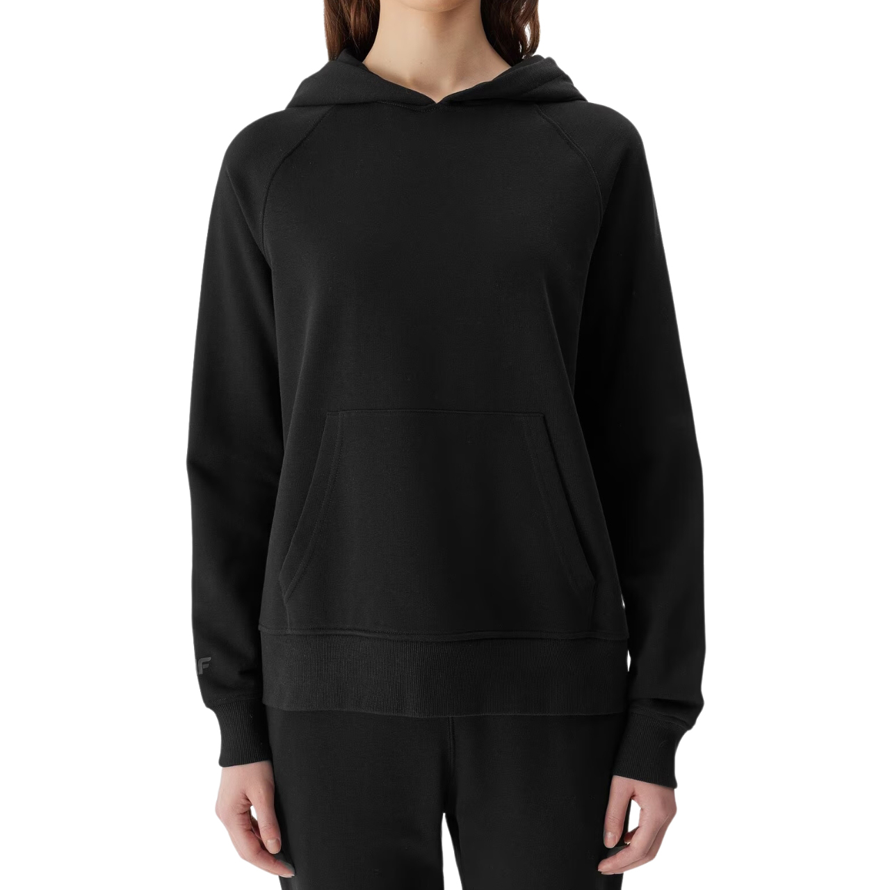 Bluza damska 4F F0955 głęboka czerń 4FWSS24TSWSF0955 – ujęcie 5