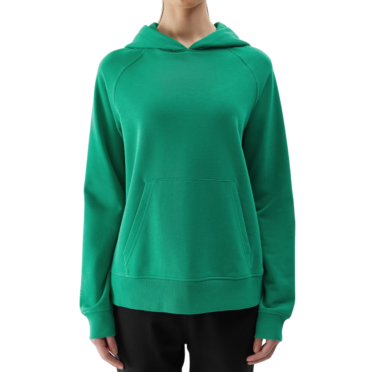 Bluza damska 4F F0955 zielona 4FWSS24TSWSF0955 – ujęcie 4