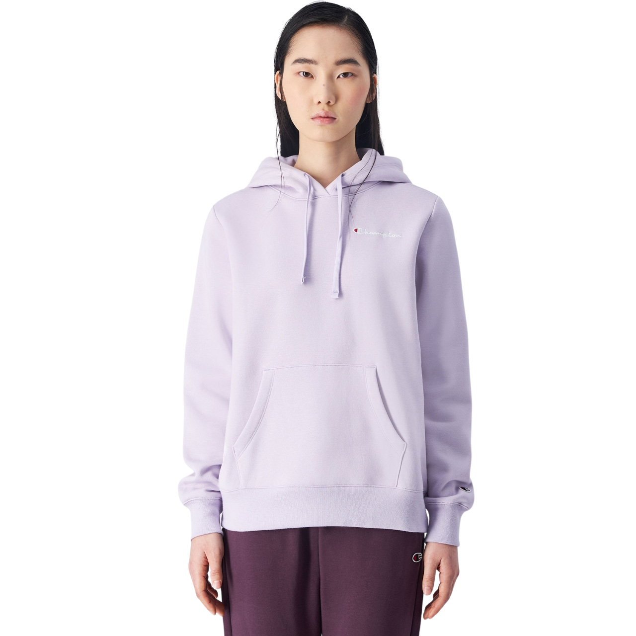 Bluza damska Champion Hooded fioletowa