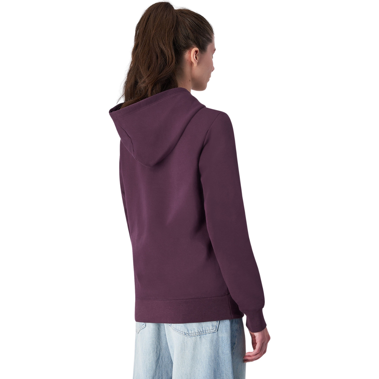 Bluza damska Champion Hooded fioletowa – ujęcie 3