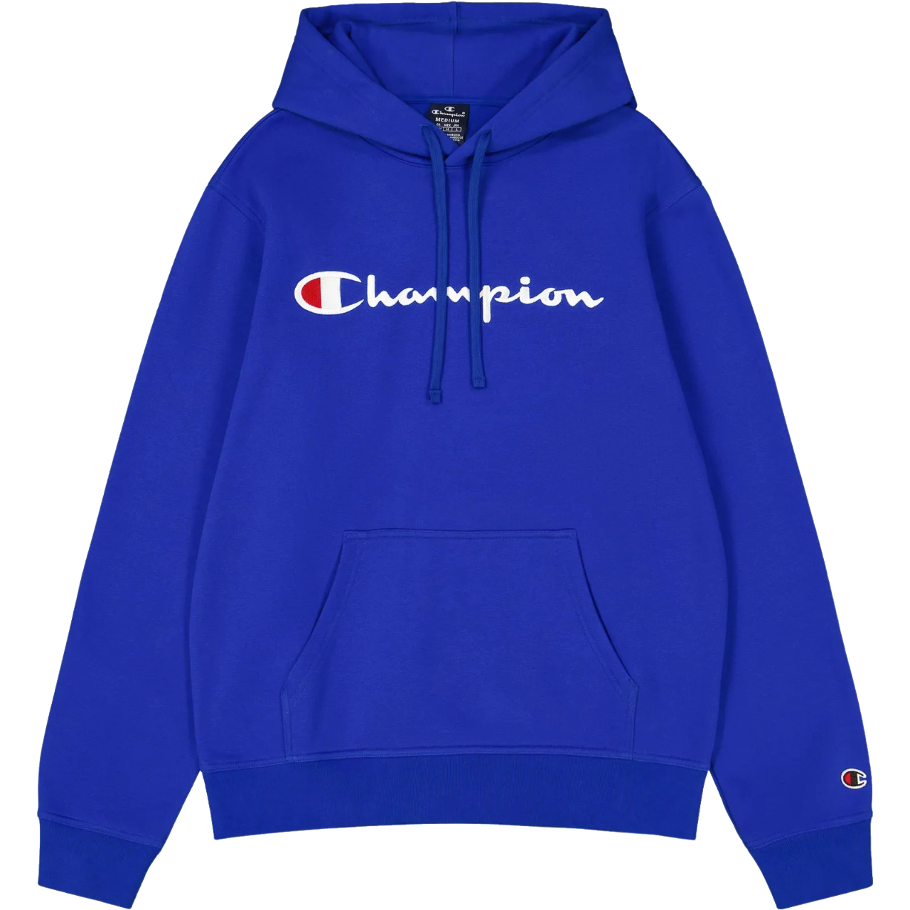 Bluza męska Champion Hooded niebieska – ujęcie 2