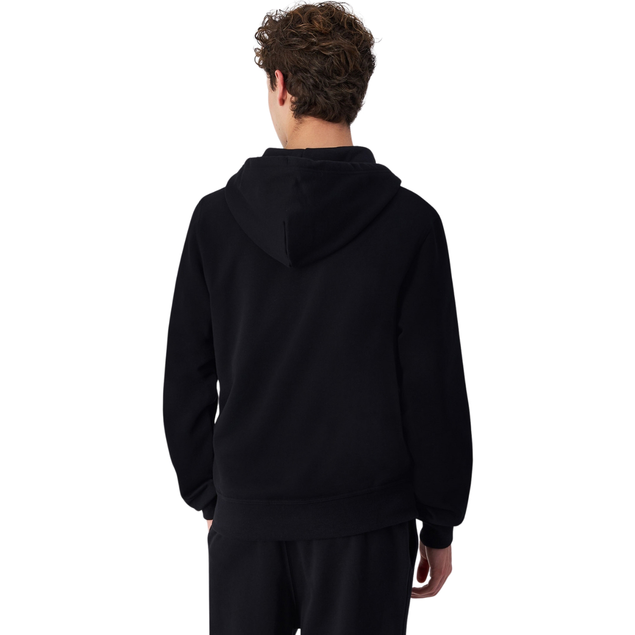 Bluza męska Champion Full Zip Hoodie czarna – ujęcie 3