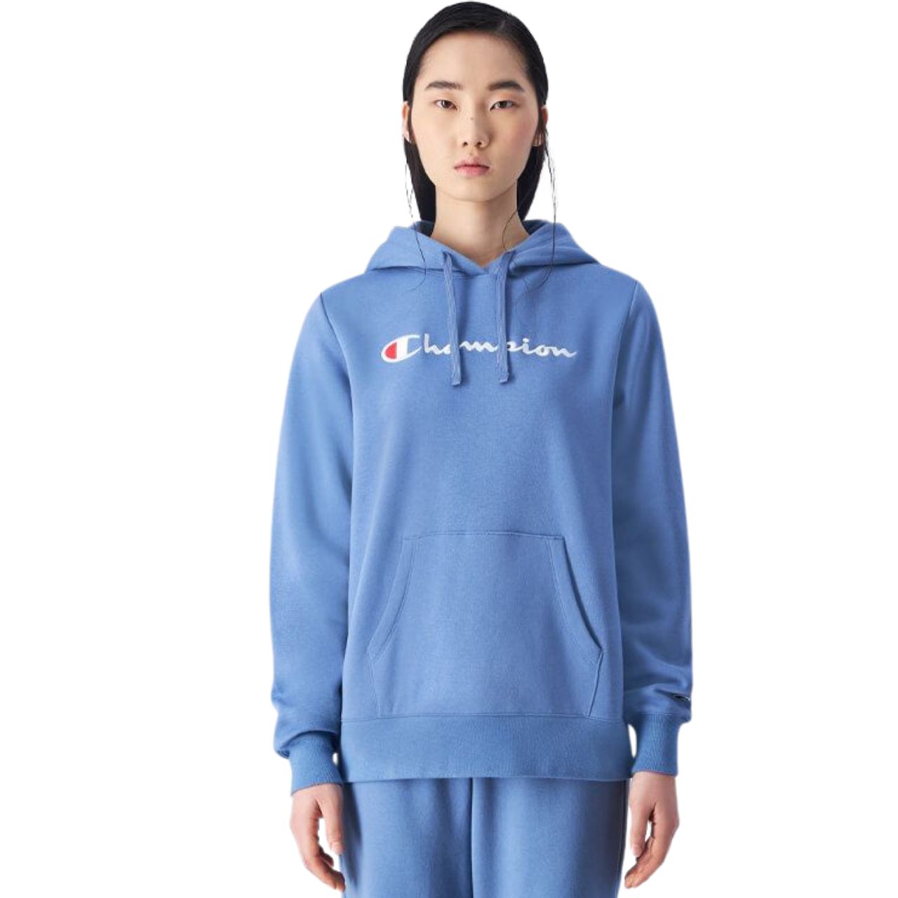 Bluza damska Champion Hooded niebieska