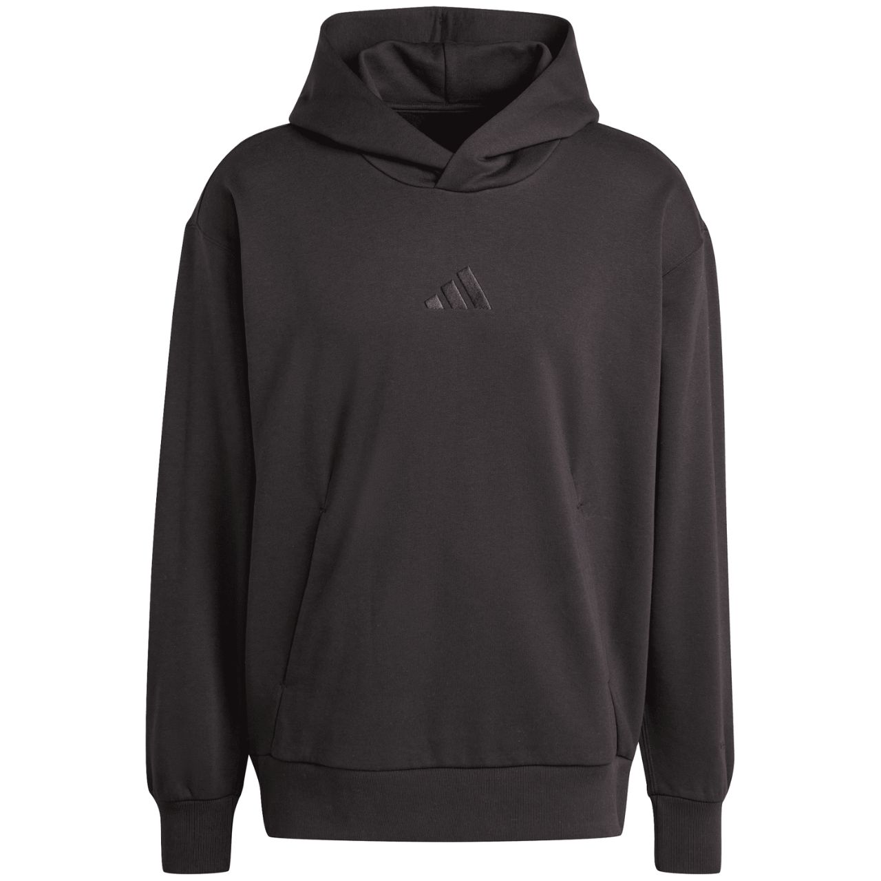 Bluza męska adidas ALL SZN Fleece czarna – ujęcie 2