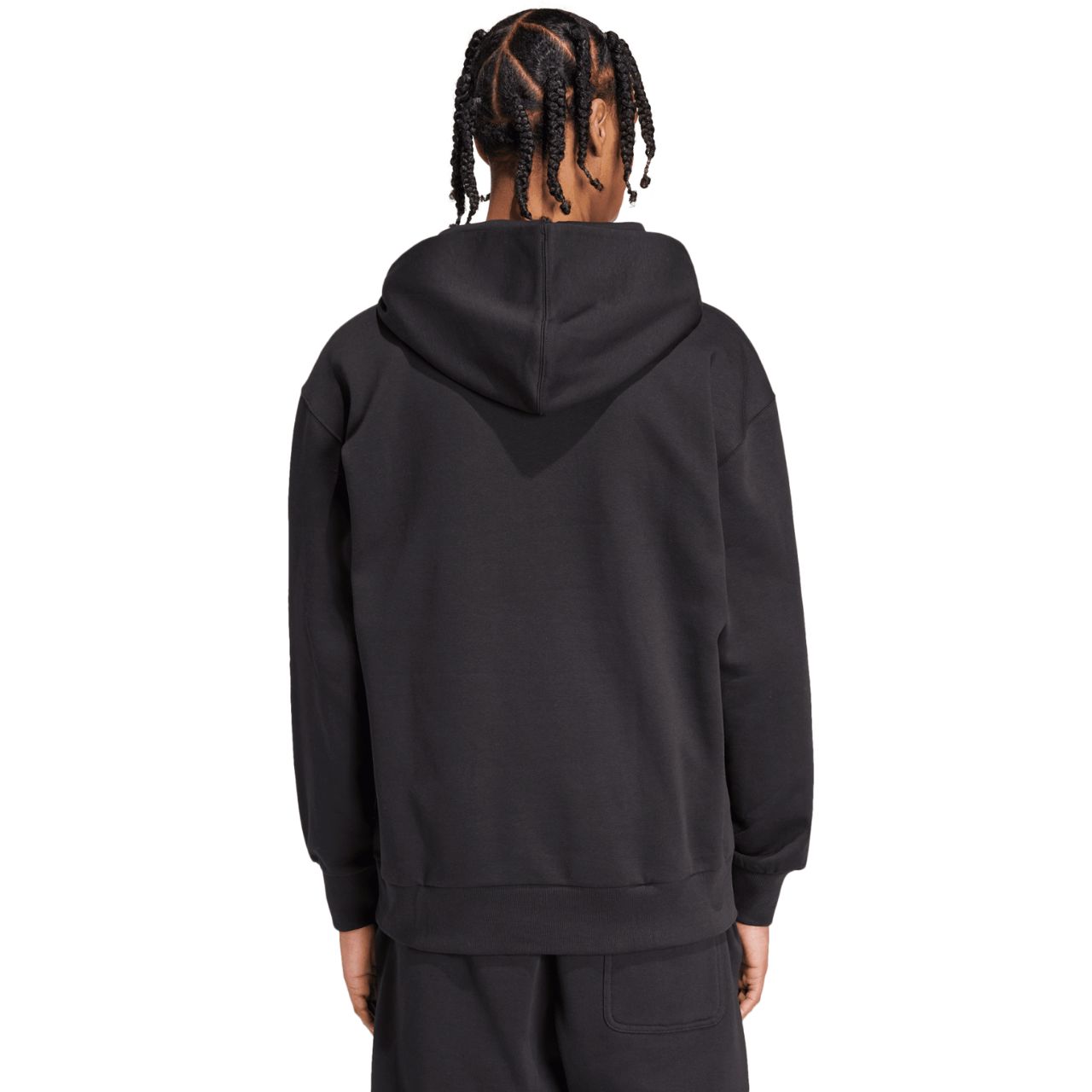 Bluza męska adidas ALL SZN Fleece czarna – ujęcie 4