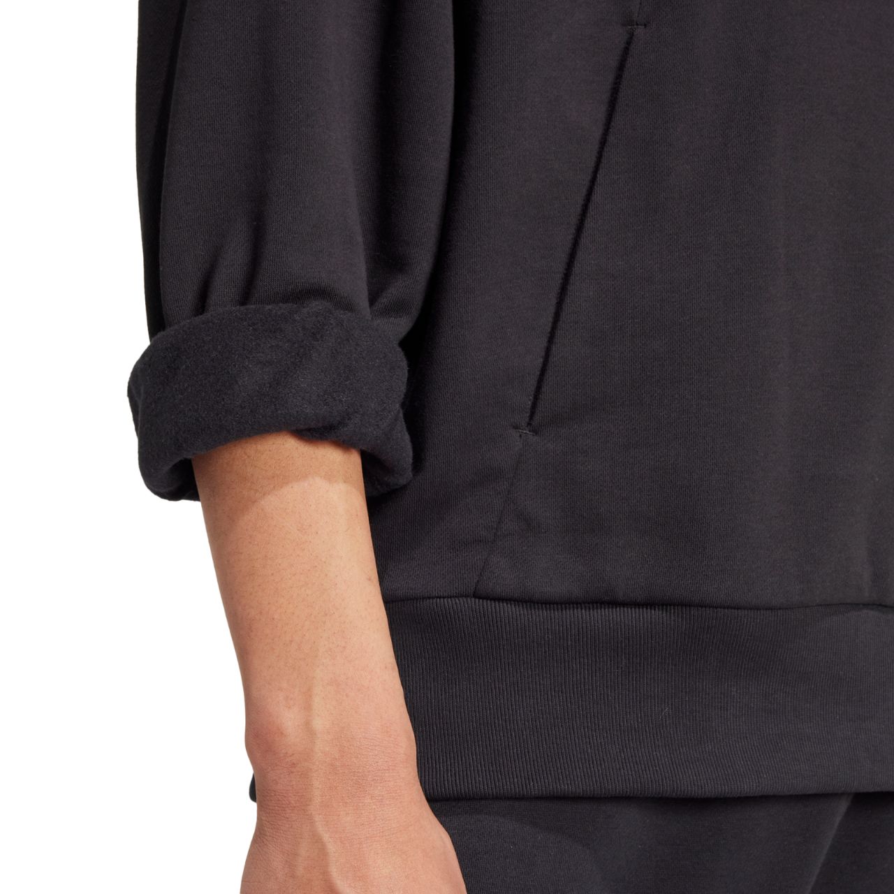 Bluza męska adidas ALL SZN Fleece czarna – ujęcie 6