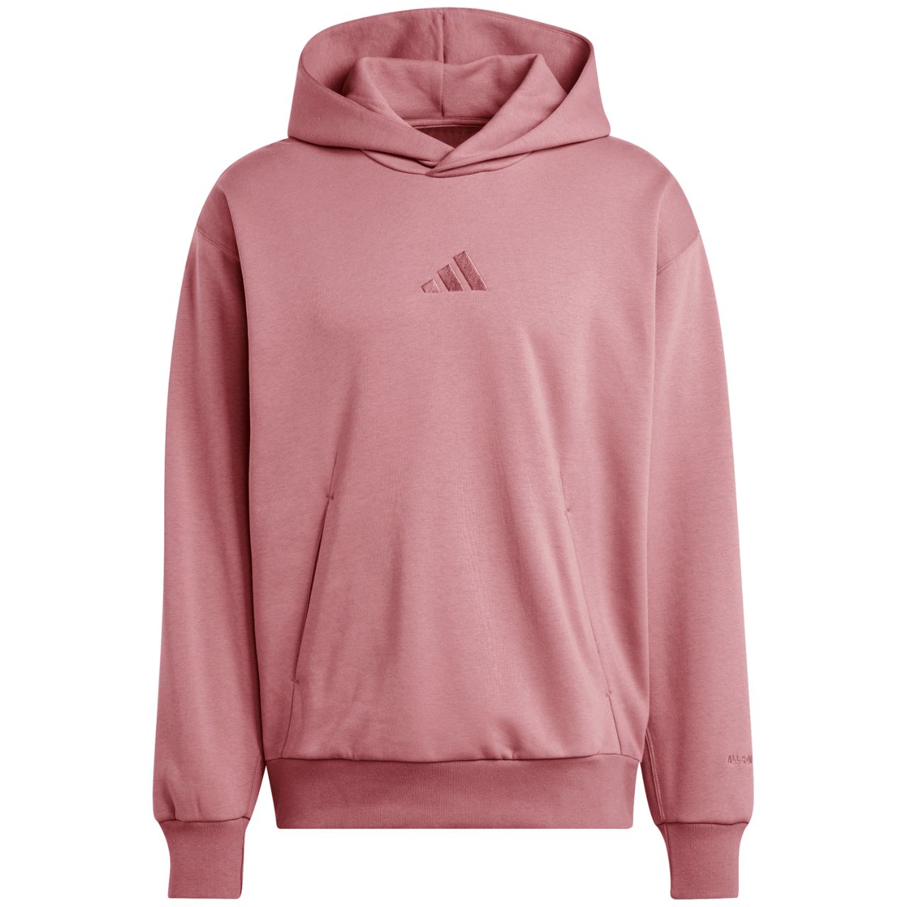 Bluza męska adidas ALL SZN Fleece różowa – ujęcie 2