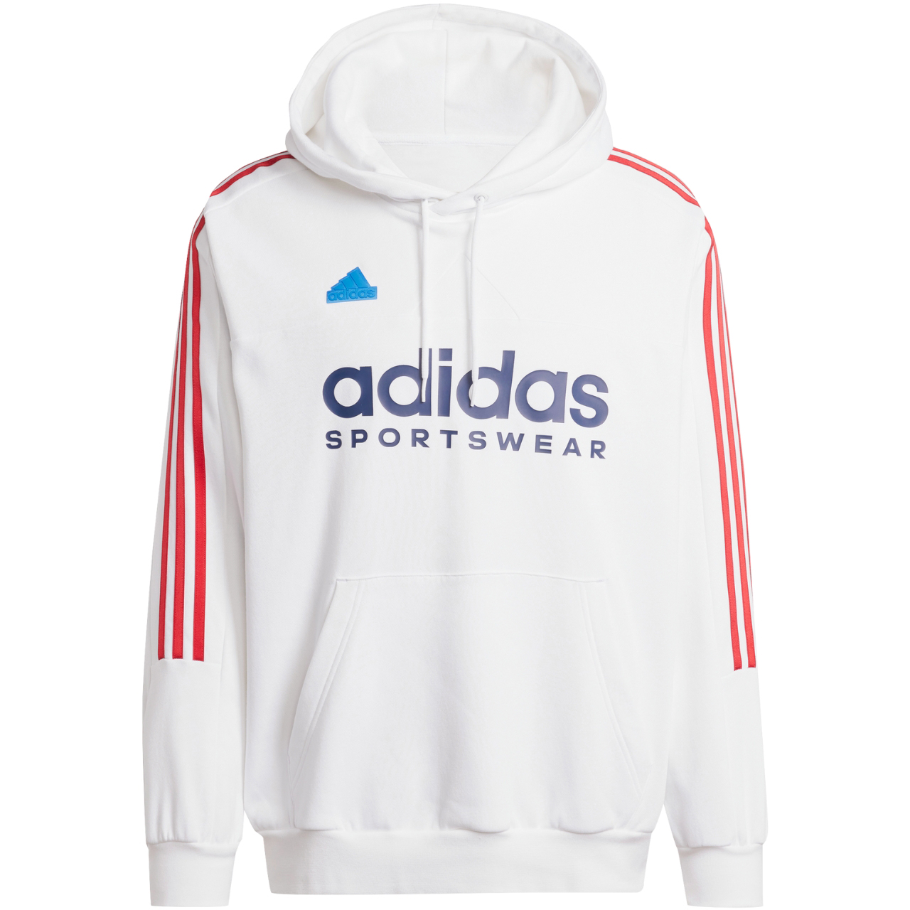 Bluza męska adidas House of Tiro Nations Pack biała – ujęcie 2