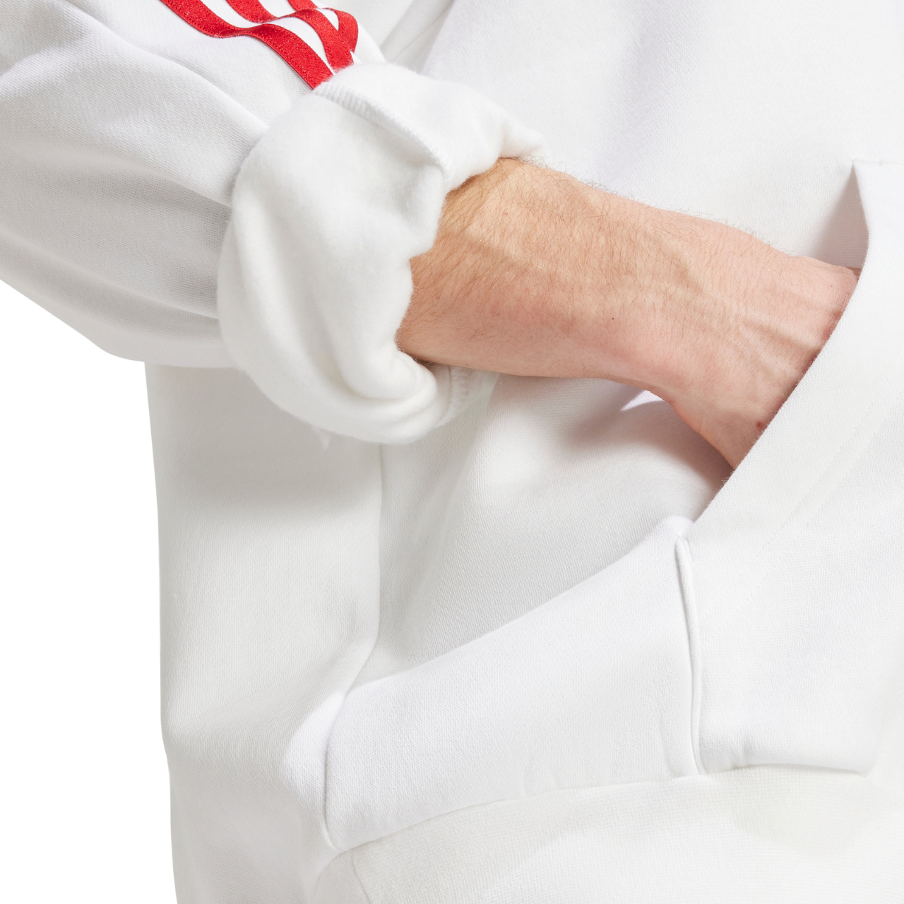 Bluza męska adidas House of Tiro Nations Pack biała – ujęcie 6