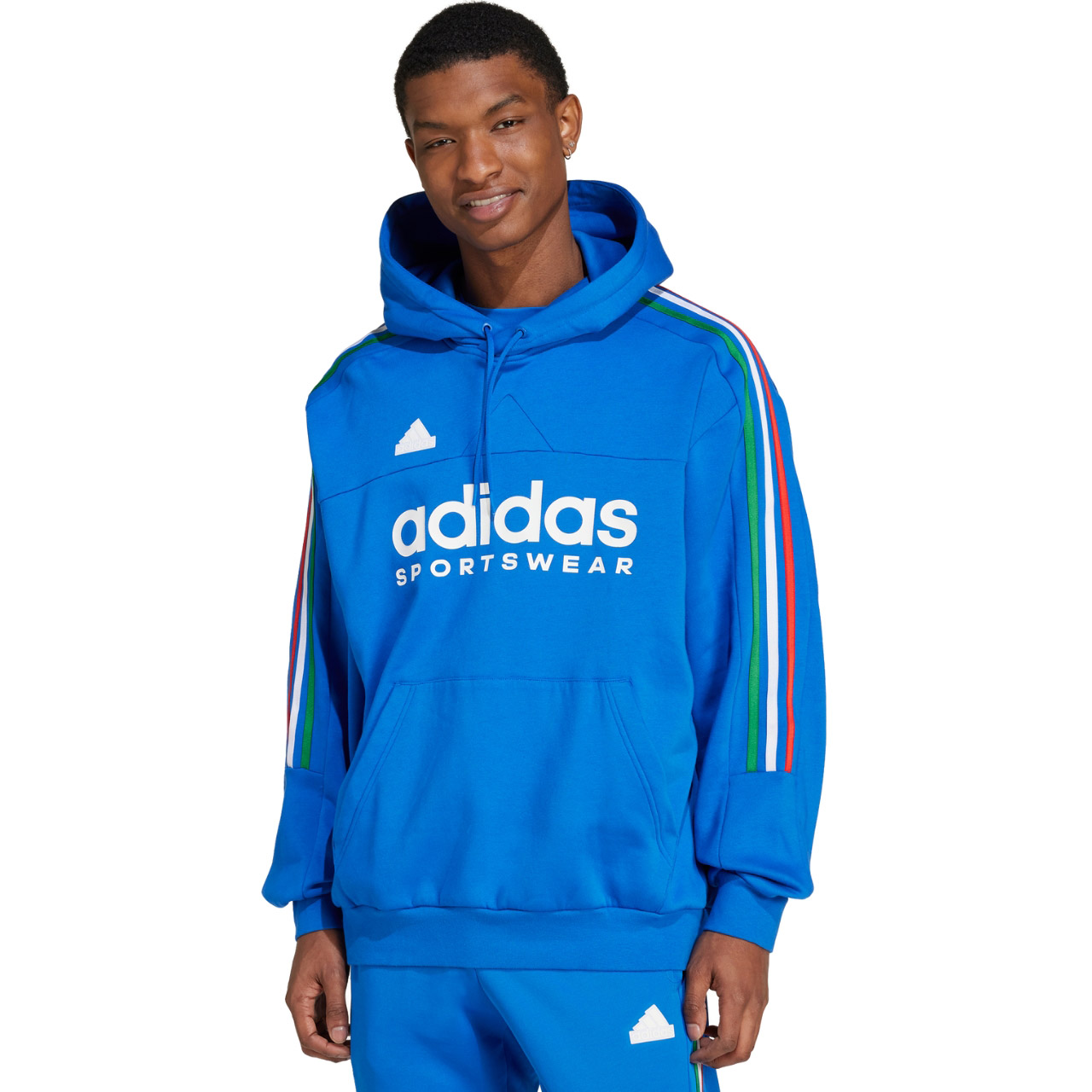 Bluza męska adidas House of Tiro Nations Pack niebieska