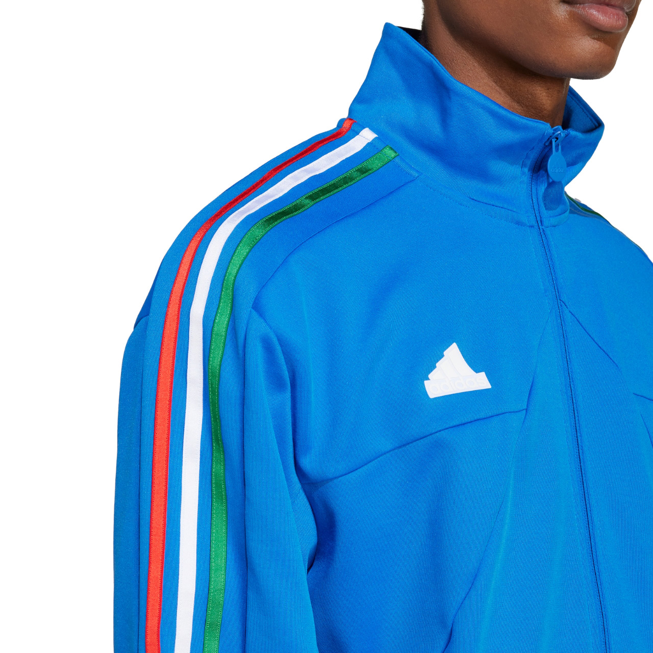 Bluza męska adidas House of Tiro Nations Pack niebieska – ujęcie 4