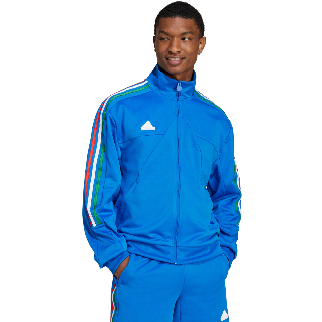 Bluza męska adidas House of Tiro Nations Pack niebieska