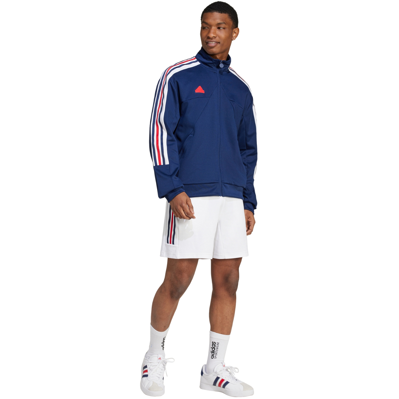 Bluza męska adidas House of Tiro Nations Pack granatowo-biało-czerwona – ujęcie 4