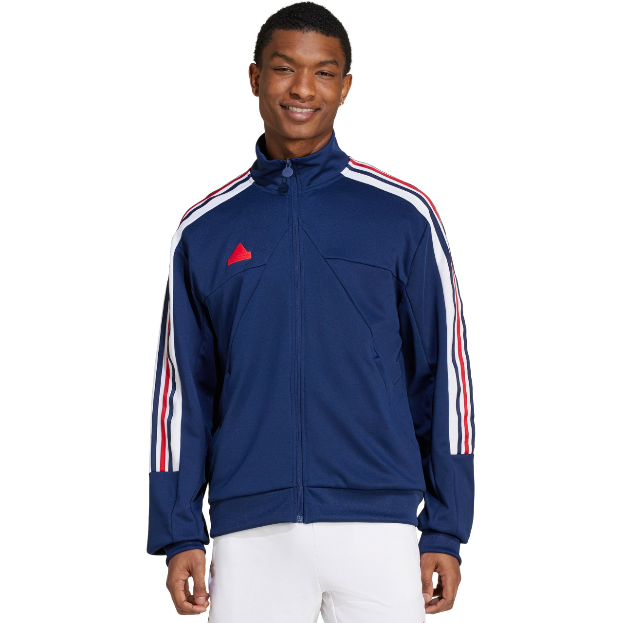 Bluza męska adidas House of Tiro Nations Pack granatowo-biało-czerwona