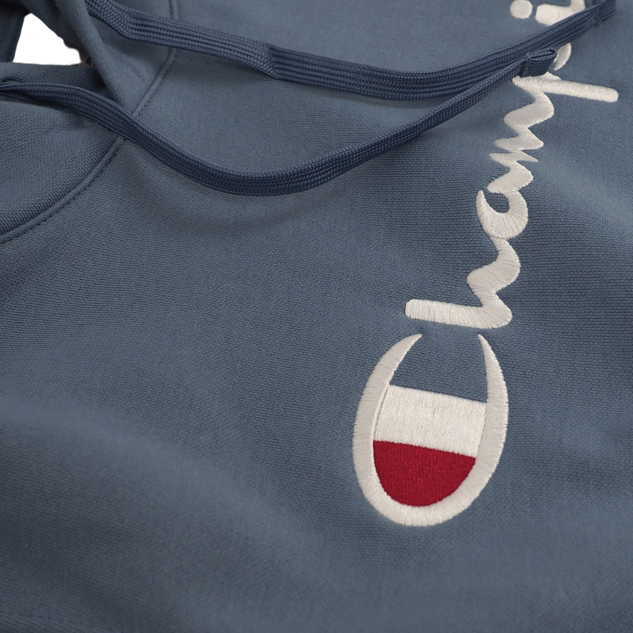 Bluza męska Champion Hooded niebieska – ujęcie 3