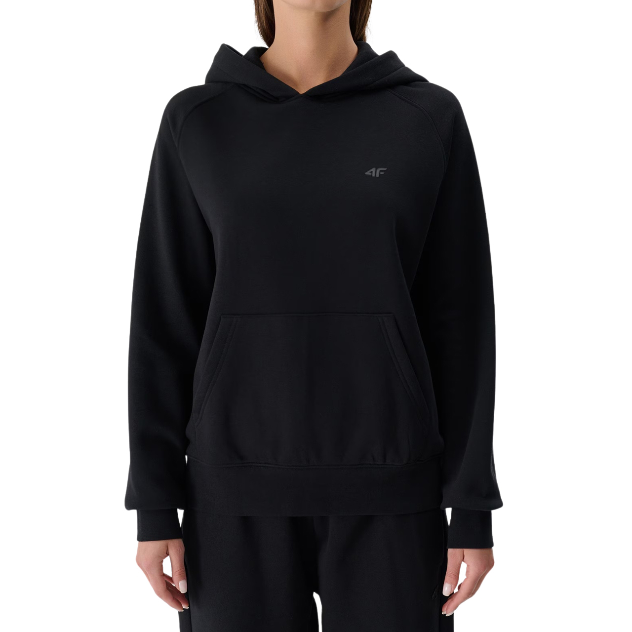 Bluza damska 4F F1764 głęboka czerń 4FWMM00TSWSF1764 – ujęcie 5