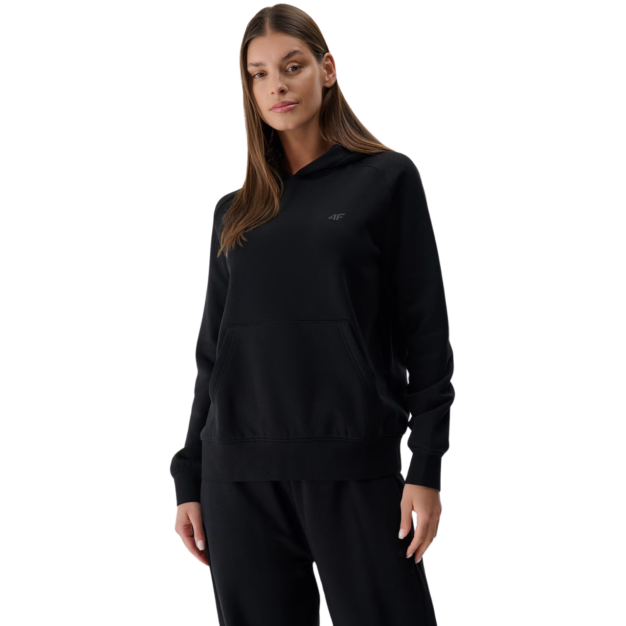 Bluza damska 4F F1764 głęboka czerń 4FWMM00TSWSF1764
