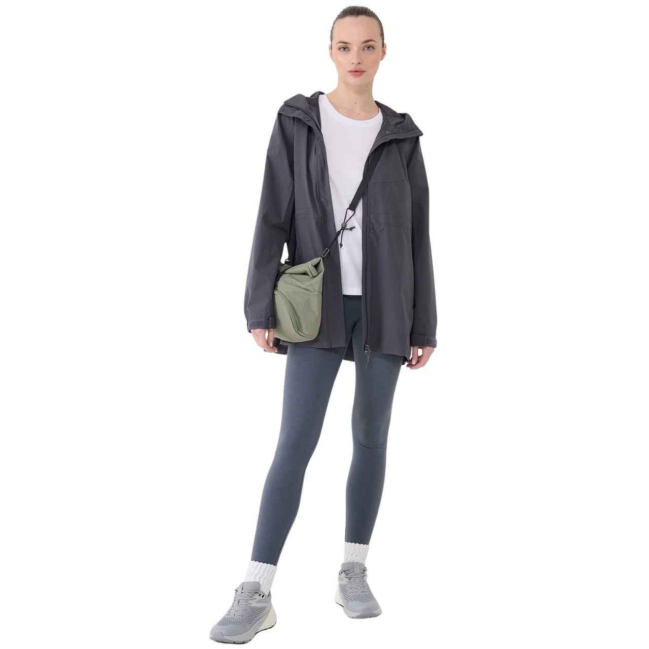 Koszulka damska 4F F2356 biała 4FWMM00TTSHF2356 – ujęcie 6