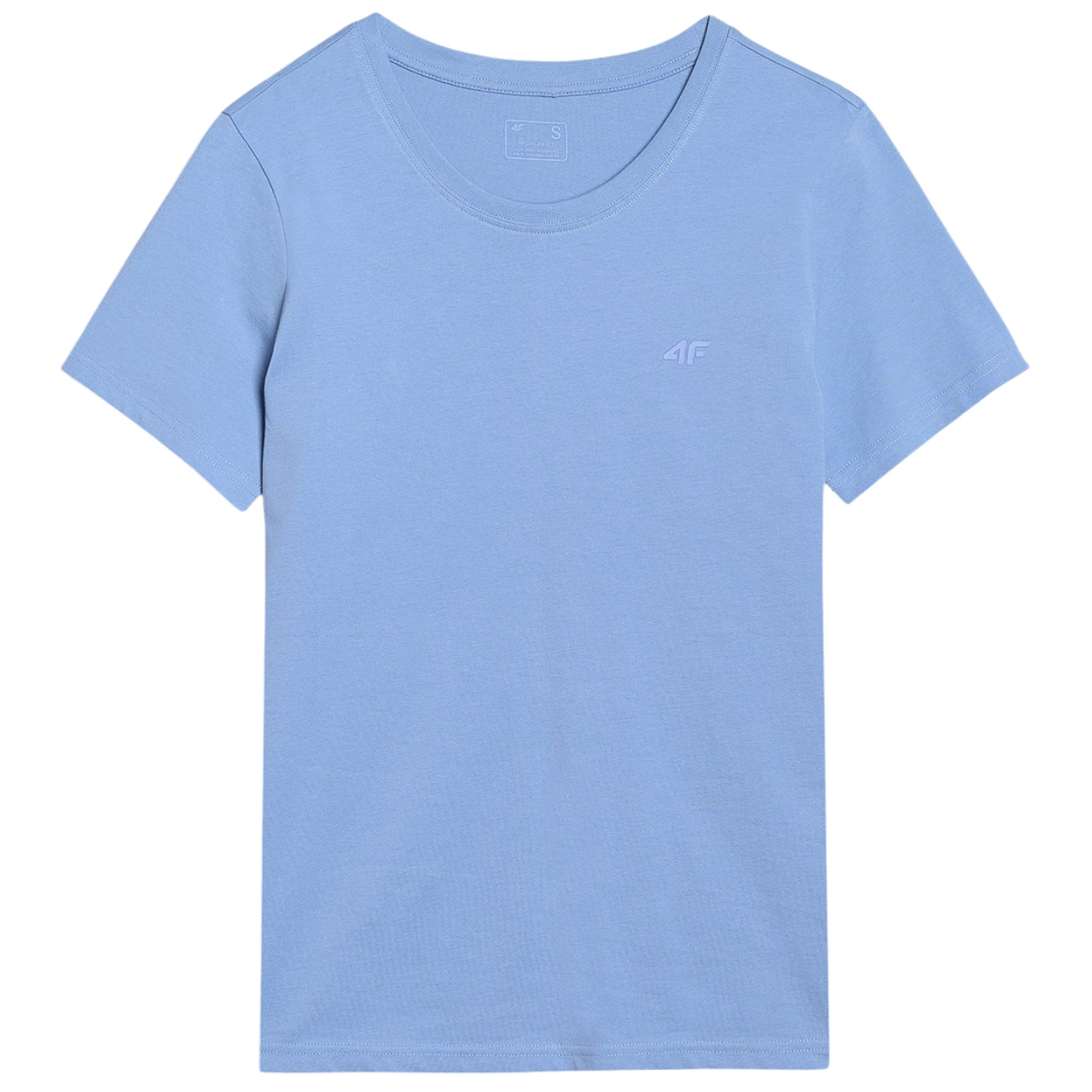 Koszulka damska 4F F2356 niebieska 4FWMM00TTSHF2356 – ujęcie 2
