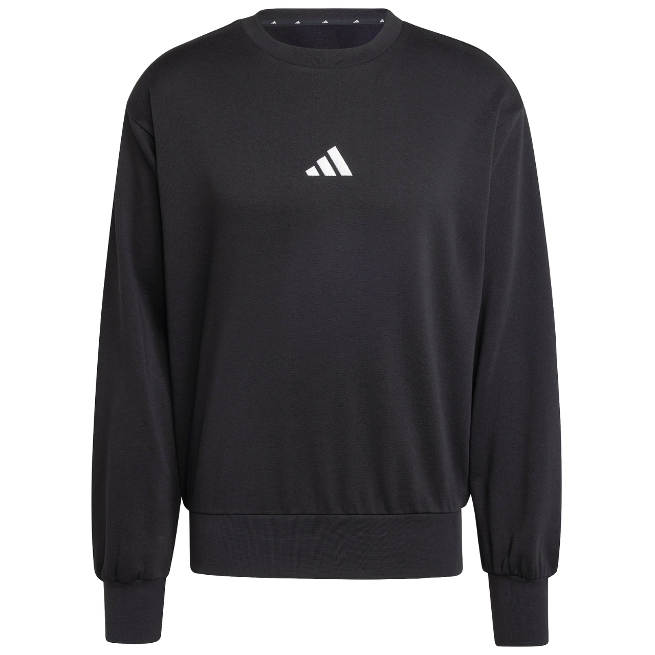 Bluza męska adidas Essentials Feelcozy Fleece czarna – ujęcie 2