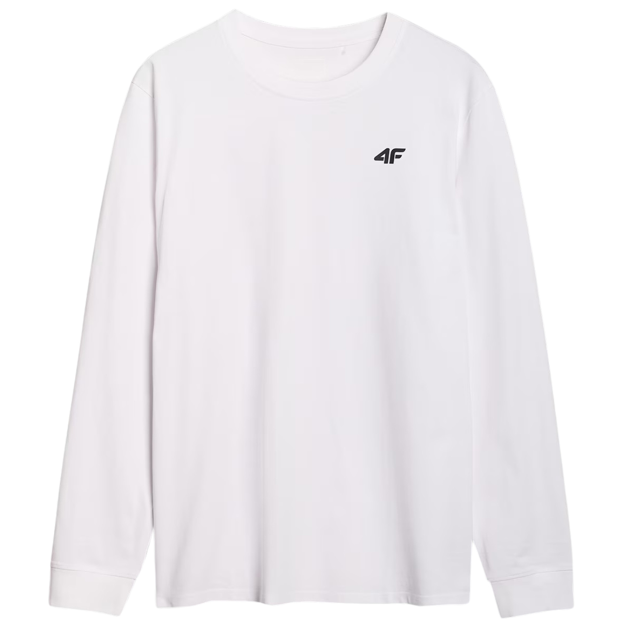 Koszulka męska 4F Longsleeve M432 biała – ujęcie 2