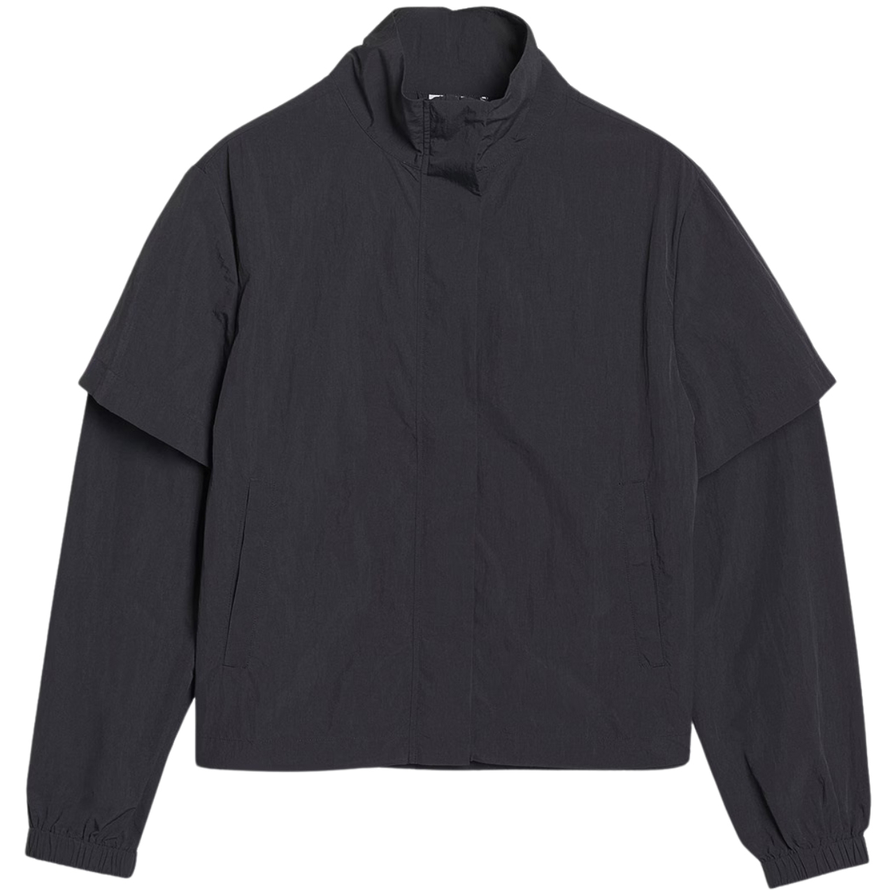 Kurtka damska 4F F190 głęboka czerń 4FWSS25TJACF190 – ujęcie 2