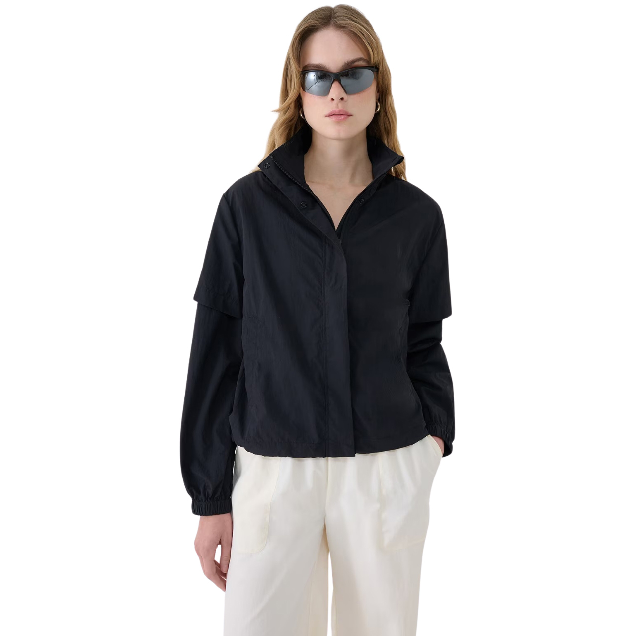 Kurtka damska 4F F190 głęboka czerń 4FWSS25TJACF190