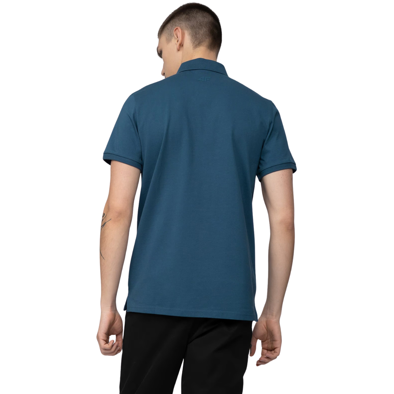 Koszulka męska 4F niebieska H4L22 – ujęcie 4