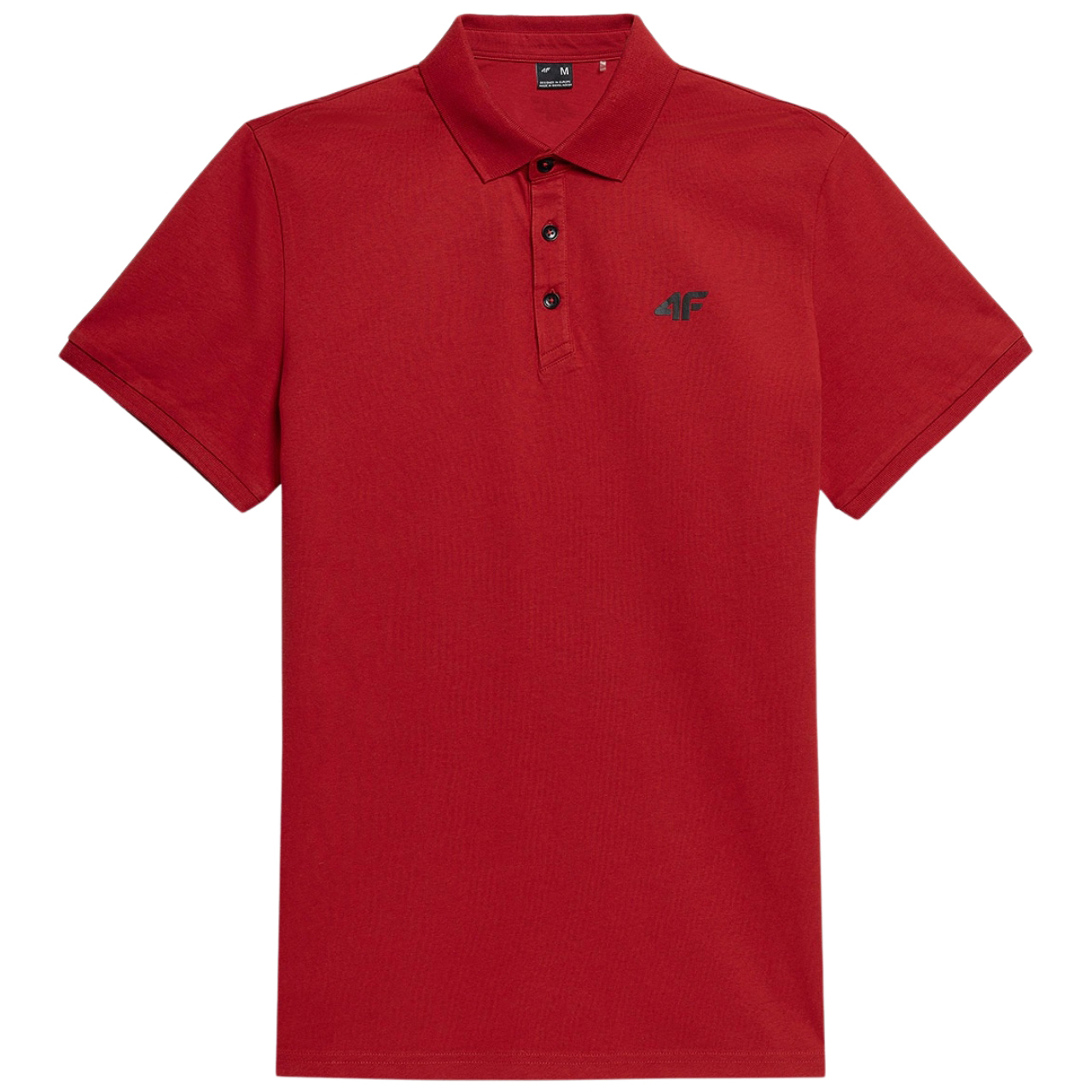 Koszulka męska 4F czerwona H4L22 – ujęcie 2