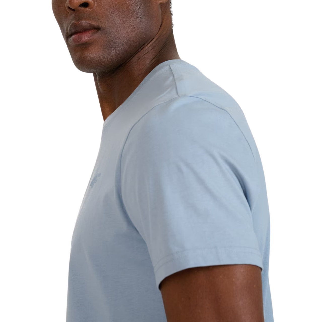 Koszulka męska 4F M2074 niebieska – ujęcie 4