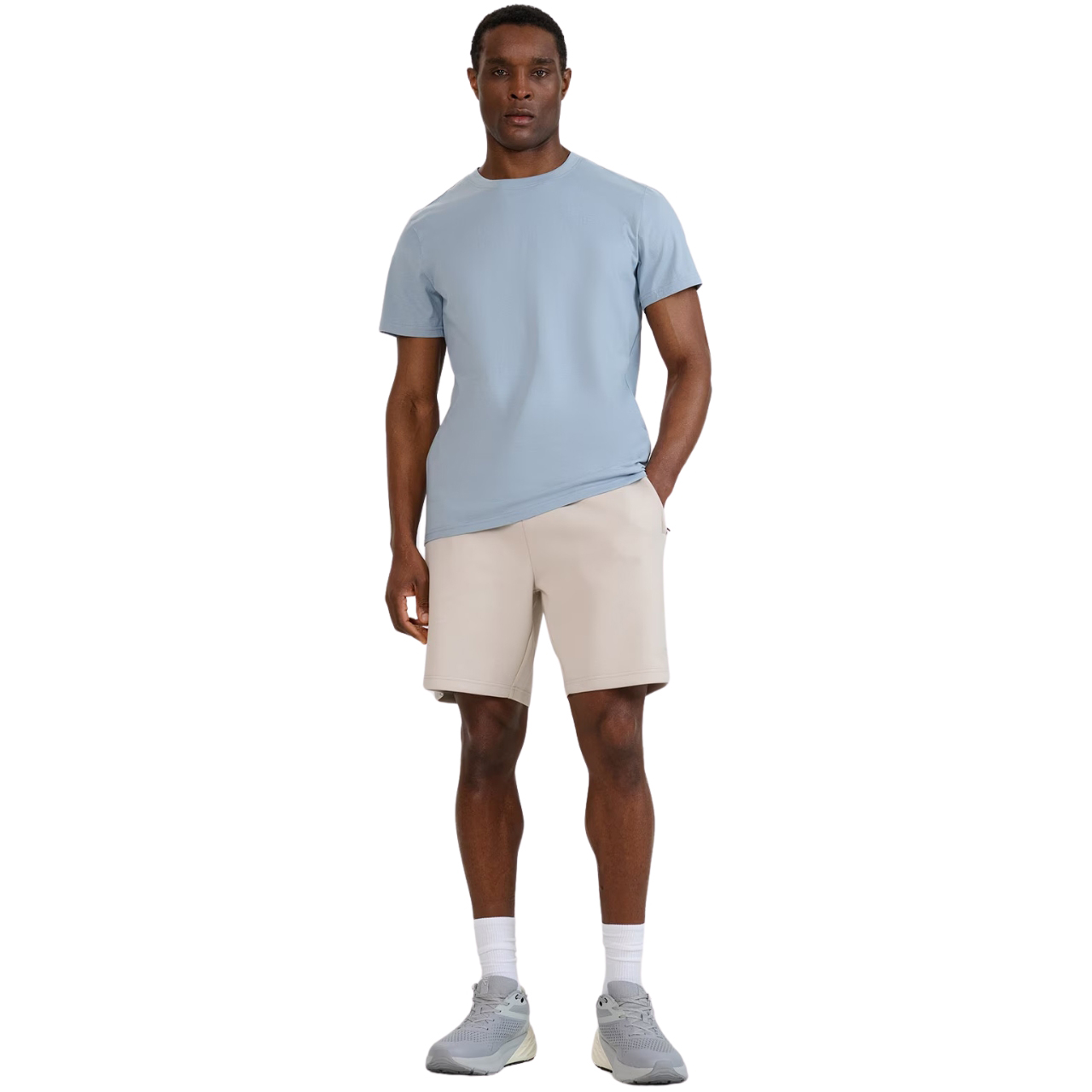 Koszulka męska 4F M2074 niebieska – ujęcie 5