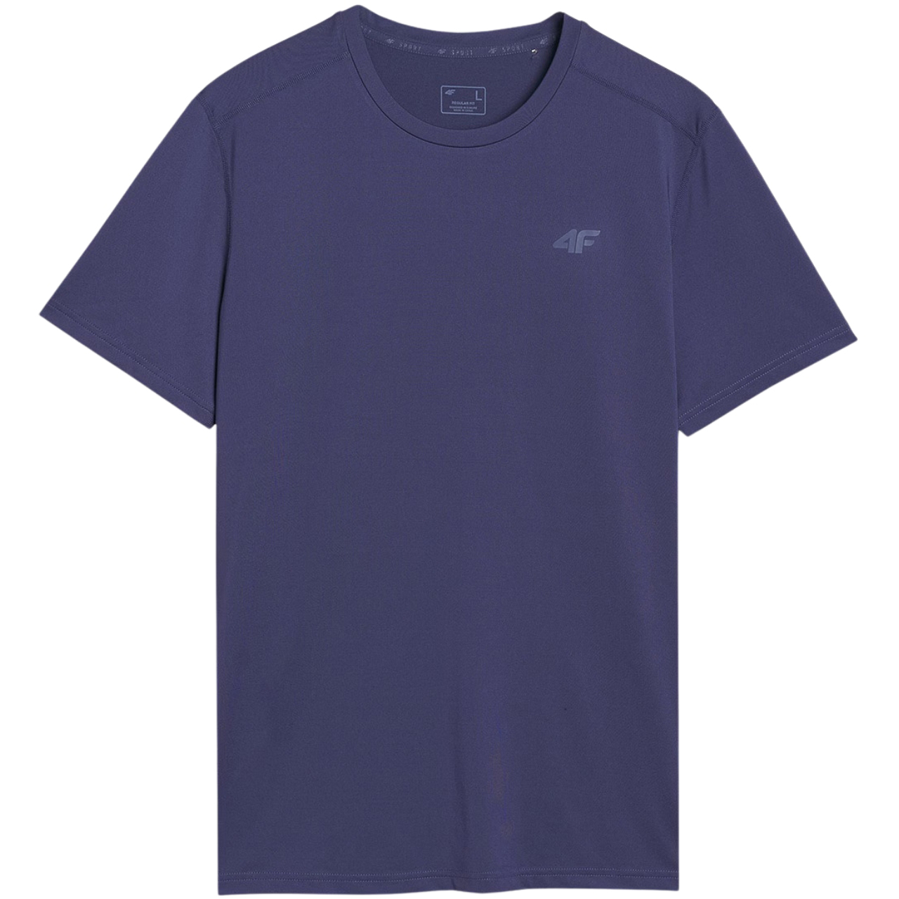 Koszulka męska 4F FNK M1343 ciemny granat – ujęcie 2